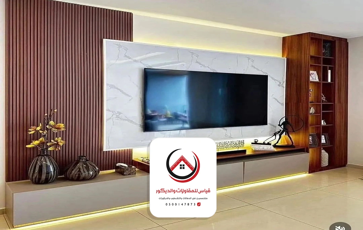 ديكور شاشات خشب الرياض