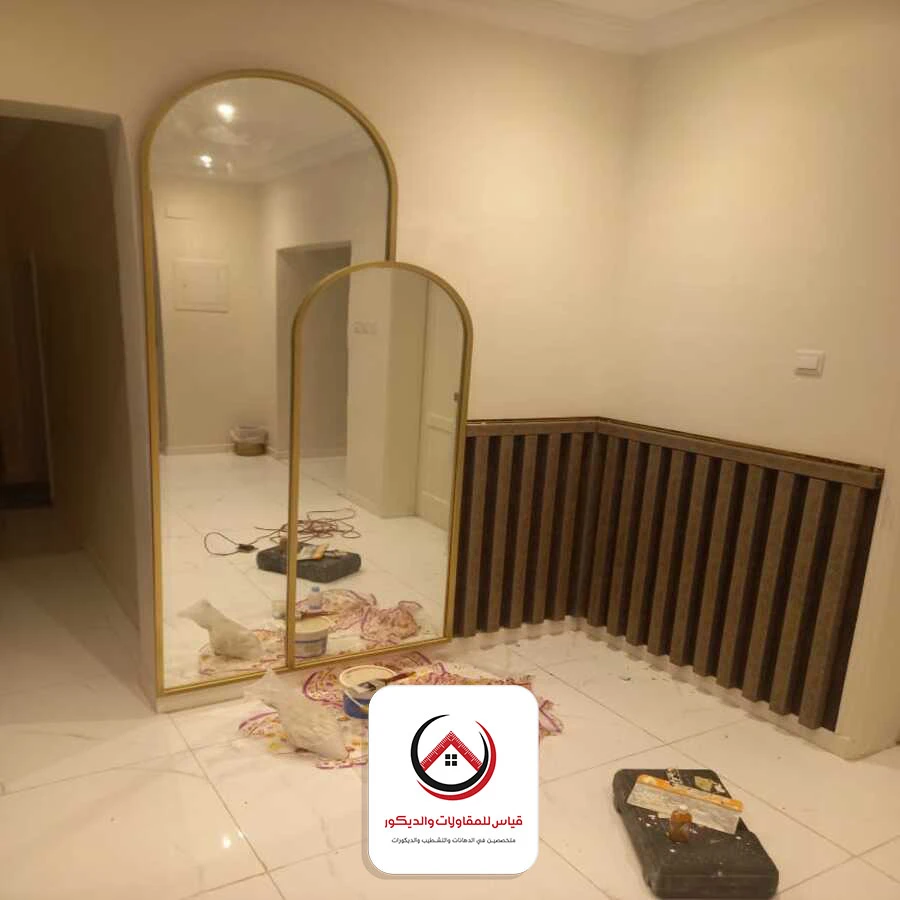 ديكورات مرايا مضيئه الرياض